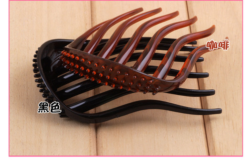 6015 Korean version of hot selling fashion hair accessories, fluffy ponytail comb, hair styling comb, hair styling tools