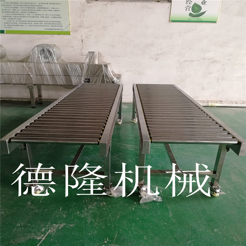 无动力滚筒流水生产线滚筒输送机纸箱流水线输送设备动力滚筒线