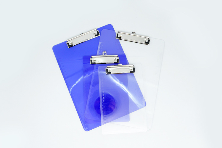 透明/透蓝色塑料板夹