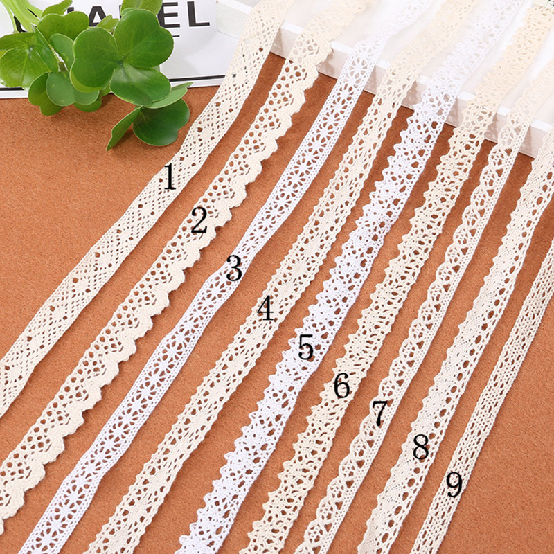 direct deal DIY Cotton thread lace Clothing curtain Wedding Dress Lace accessories Jewelry parts