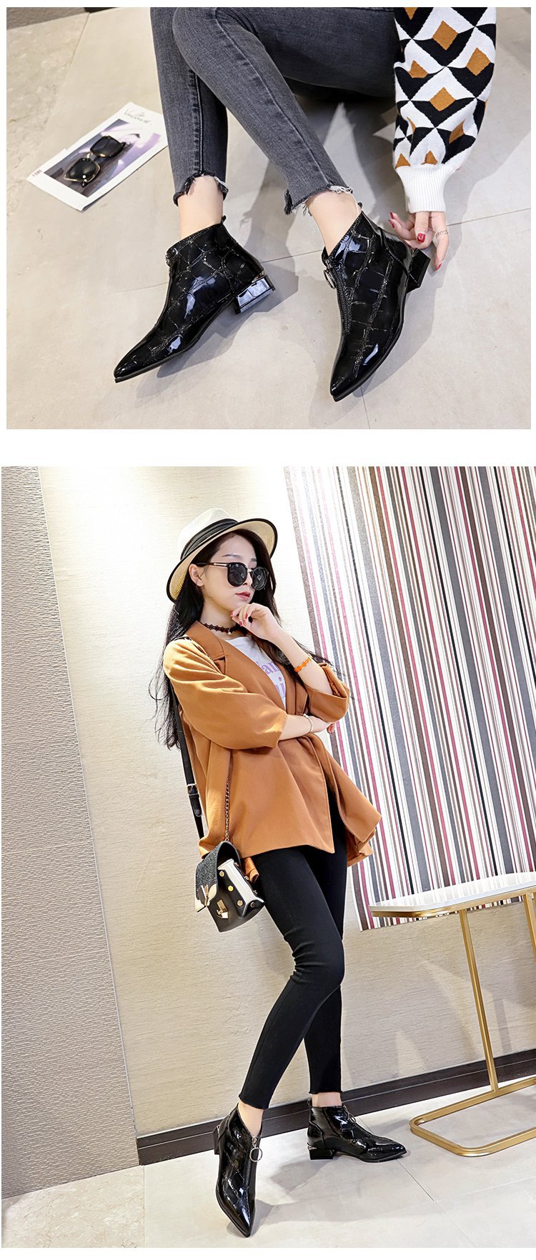 Bottes femme en PU artificiel - Ref 3355426 Image 13