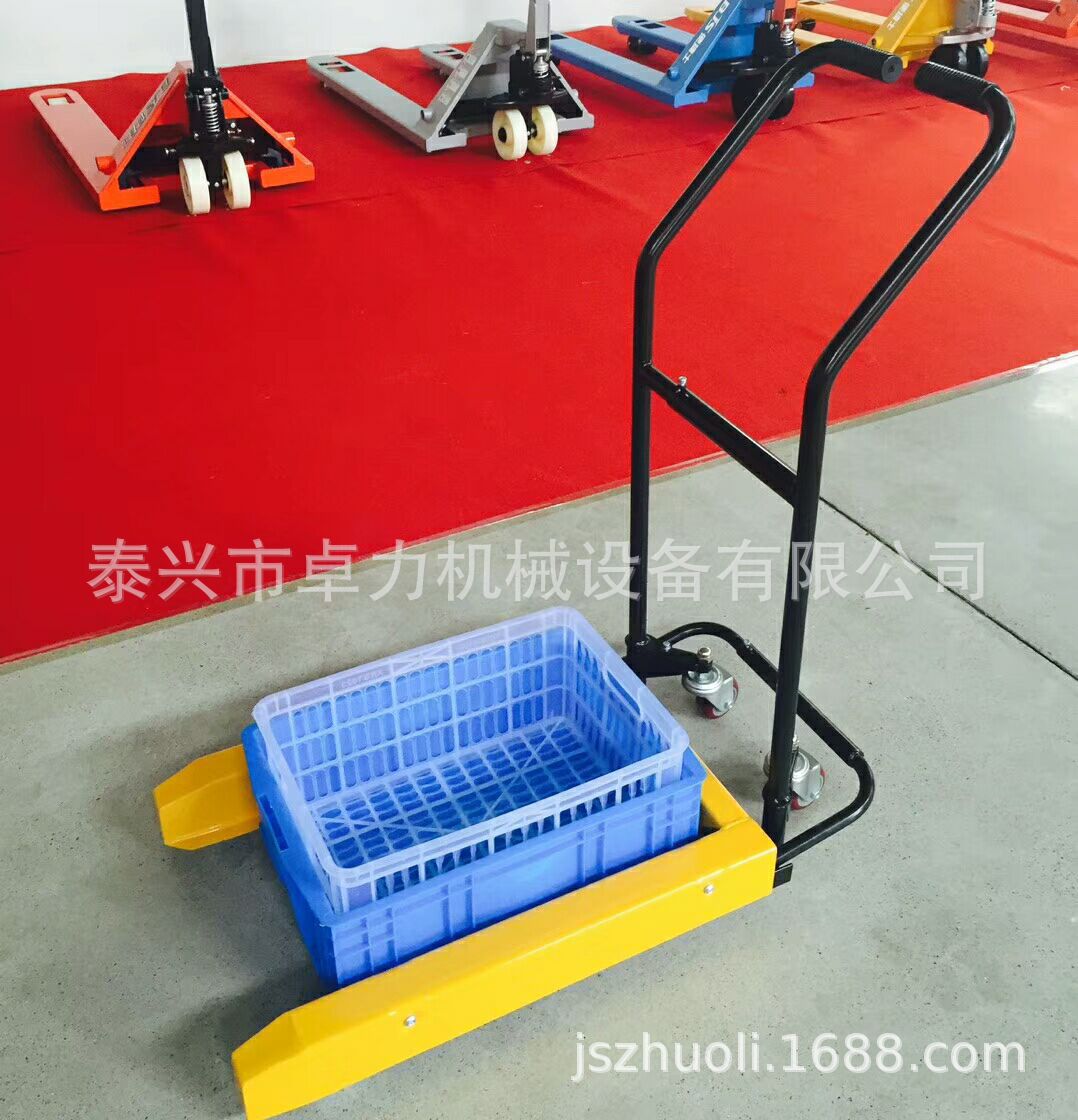 周转箱专用推车，物流拉货搬运车