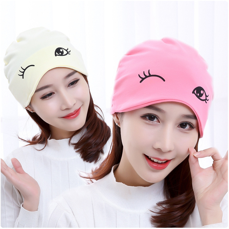 跨境孕妇用品2021秋冬新款孕妇月子帽产妇帽子产后恢复期保暖头巾