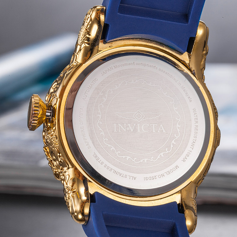 Invicta Watch - Gold Black