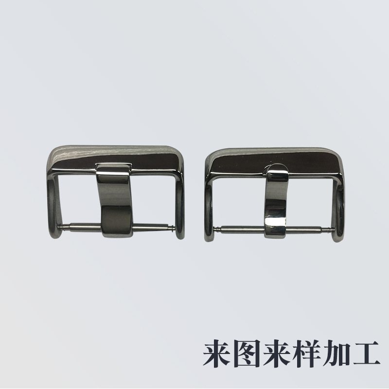 手表扣配件 不锈钢手表扣 厂家批发加工皮带表扣 打弯扣 多种款式
