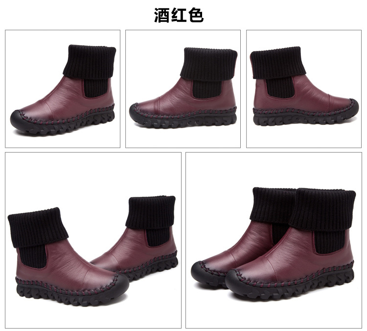 Bottes femme en En cuir - Ref 3355429 Image 37