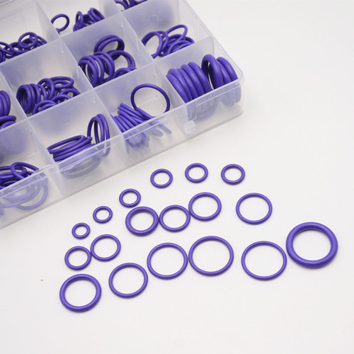 18-grid 270pcs rubber ring, automotive air conditioning compressor sealing ring, durable O-ring repair box, seals