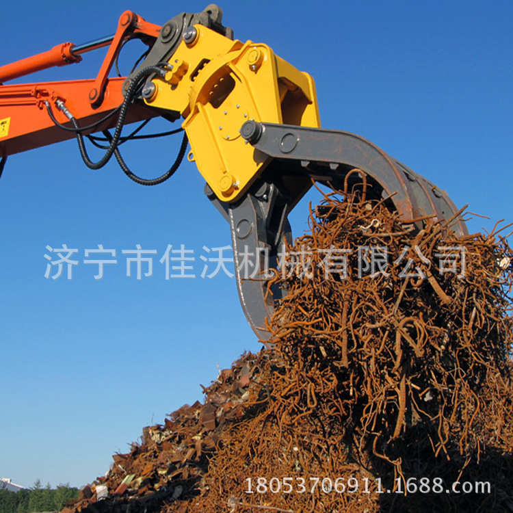 厂价直销抓钢机   夹木器     旋转抓钢机优惠工程机械配件佳沃机