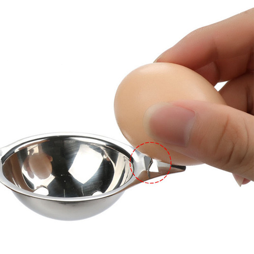 304 stainless steel egg leaker egg white separator long handle egg yolk separator egg leaker egg separator DIY baker