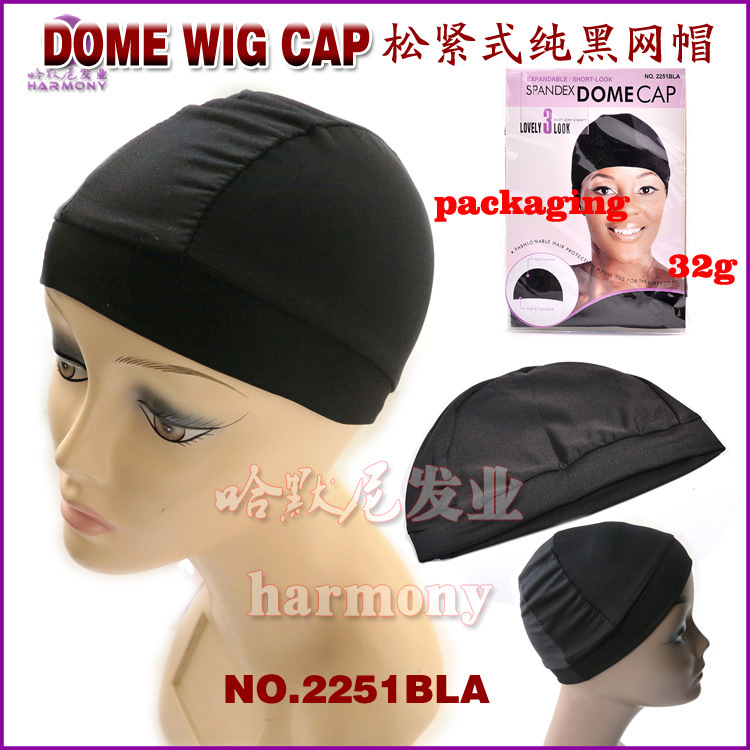 AliExpress Peluca neta Cap pelo neto elástico de la cubierta del pelo neto Spandex Dome Peluca Cap image 3