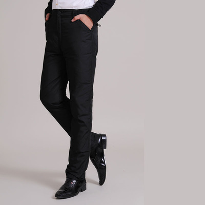 Manufactor Direct selling winter middle age Men's Paige fashion man leisure time Down pants Warm pants wholesale