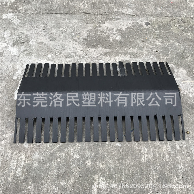 pp塑料中空板周转箱配套刀卡 黑色防静电中空板 塑胶刀卡可印刷