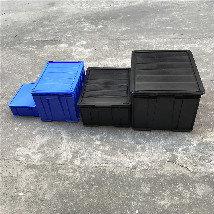 深圳黑色周转箱 防静电周转箱 塑料胶箱 多种尺寸可选 珠三角包送