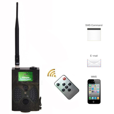 HC-300M 1200万像素自动彩信野外动物保护红外运动相机监控摄像机