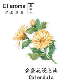 国产金盏花浸泡油 Calendula Infused Oil 手工皂霜乳原料1KG