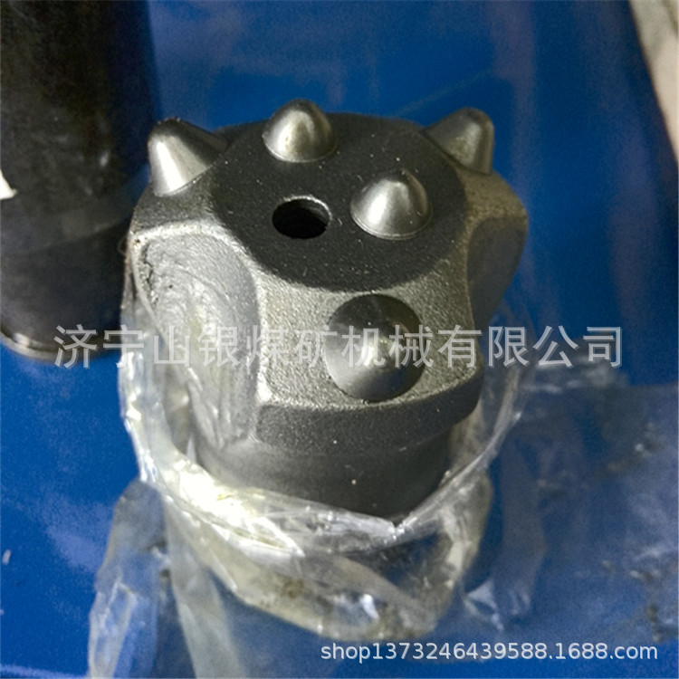 供应厂家山银柱齿钻头  潜孔钻机用柱齿梅花钻头价格优惠现货供应