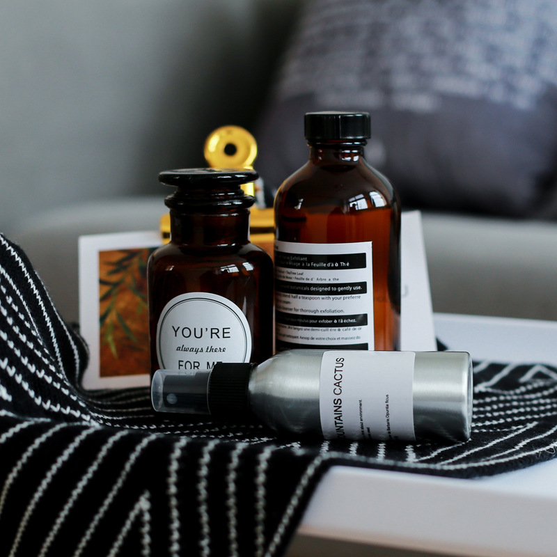 【碧朗9502】 ins风拍照道具belavel伊索空瓶样板房摆件玻璃瓶|ru