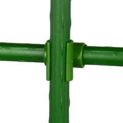Direct Manufacturer Sales Greenhouse Warm Room Round Pipe Climbing Plant Support Plastic Steel Pipe Accessories Cross Clamp Fixing Clip