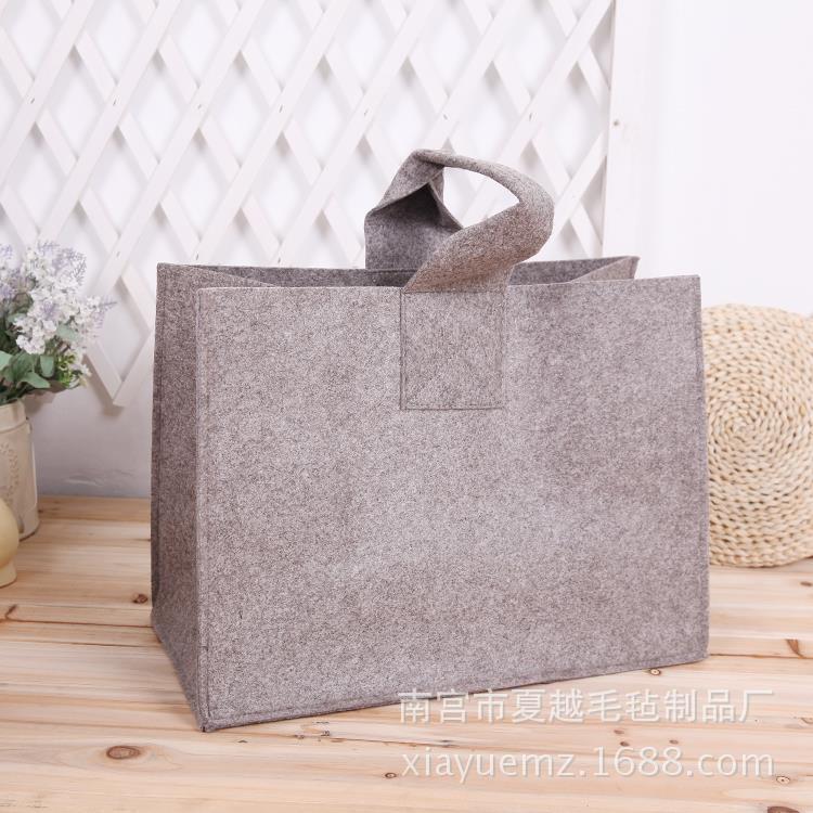 羊毛毡啤酒收纳袋红酒礼品袋手提毛毡布啤酒袋