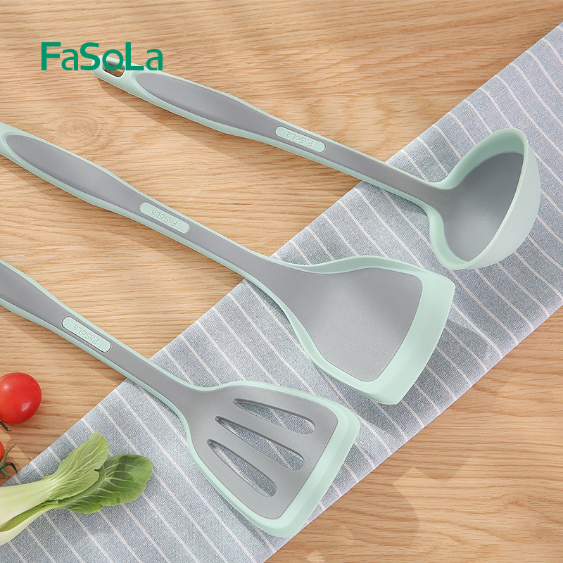FaSoLa nonstick high temperature resistant nylon spatula silicone