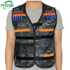 Tactics camouflage vest, universal soft bullet, shotgun, hydrogel balls with accessories, increased thickness