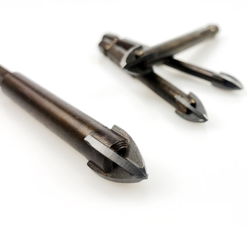 Ceramic tile drill bit 6mm glass hole opener multi-functional cross alloy triangle drill ceramic cement marble drilling