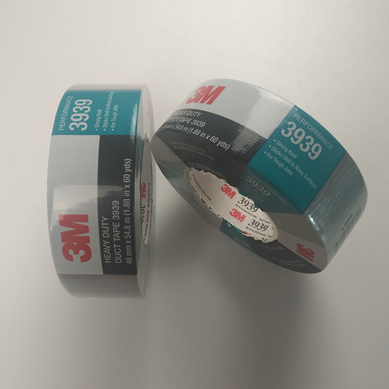Original import 3M 3939 Silver gray Duct tape waterproof Sided tape The Conduit Sealing tape