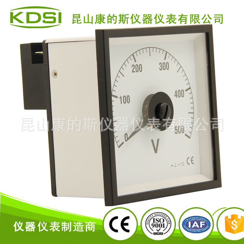 指针式整流型交流电压表 BE-96W AC500V-1无商标