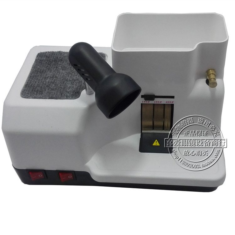 眼镜设备仪器 三轮手磨机镜片抛边机磨边机带V槽倒边机CP-6A