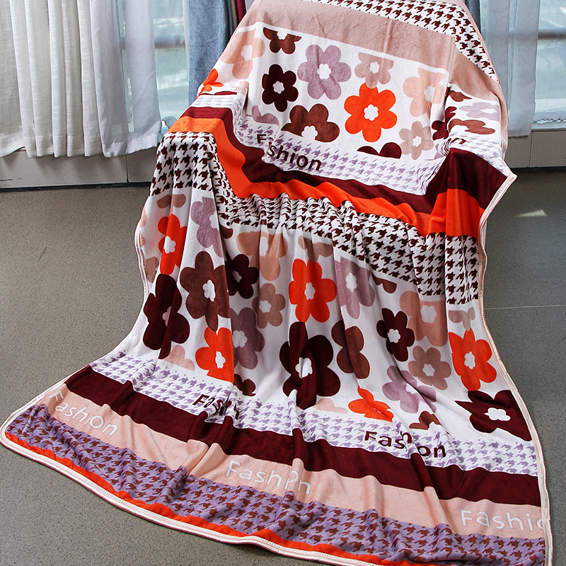 Ready-made Flannel Quilt Cover,Edged Quilt Cover,Plus Velvet Quilt Cover,Warm Quilt Cover