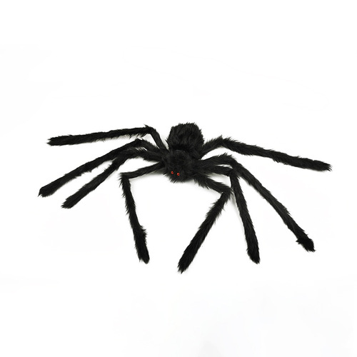 Halloween Ghost House Decoration Spider Web Party Prank Prop Spider Web Simulation Plush Spider Custom