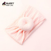 Hair accessory, children's donut, nylon headband, suitable for import, new collection, European style, wholesale