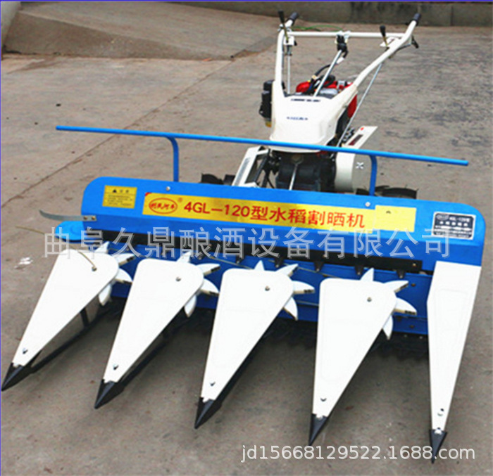 自走式两行玉米收割机 全自动带孜然收割机