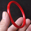 Factory direct selling jade super fine jade bracelet Glass Dingdang bracelet polishing colorful glazed hand circles 4 mm