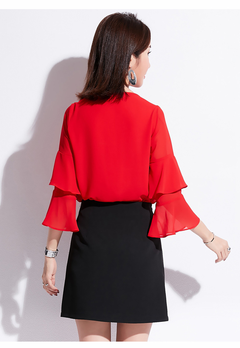 Costume femme VêTEMENTS SUOLIMEIYIZU  SUO LIMEI en Mousseline - Ref 3334349 Image 20