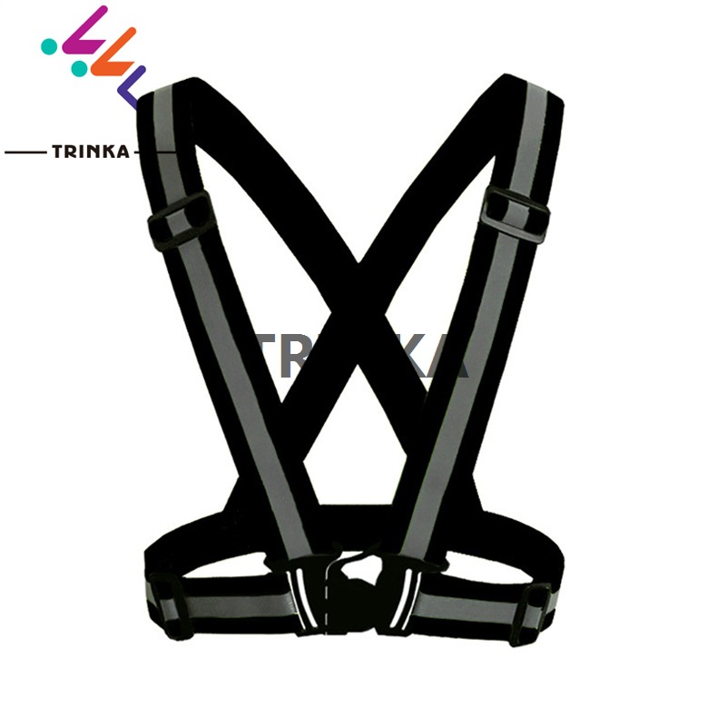 Retroreflective elastic suspenders