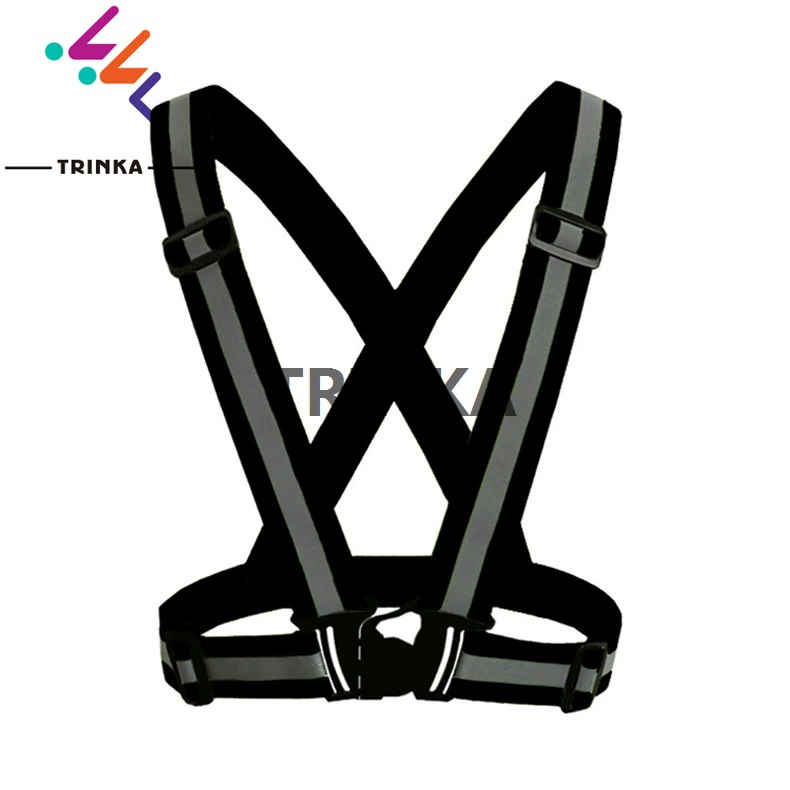 Retroreflective elastic suspenders