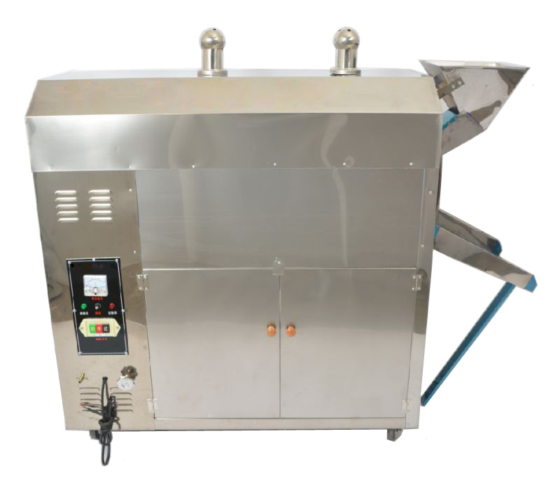 全自动不锈钢炒货机 电加热炒料机 菜籽芝麻花生滚筒炒籽锅