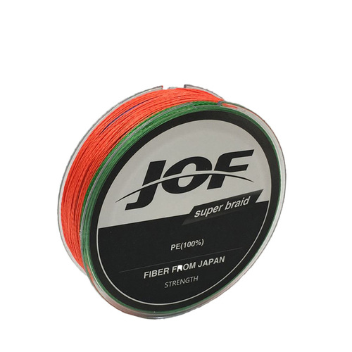 JOF colorful 100-meter strong horse fish line, ten-meter one-color PE line, Xinli fishing gear manufacturer direct sales fishing line wholesale