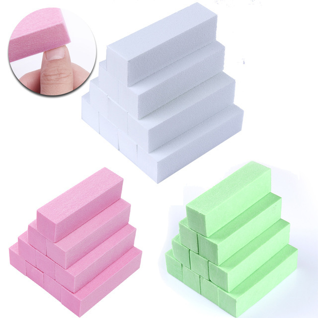 10-Pcs-Pink-Green-White-Sandin