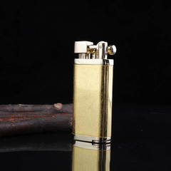廠家供貨2021新款斜火砂輪熱賣煙斗機金屬充氣機創意防風打火機