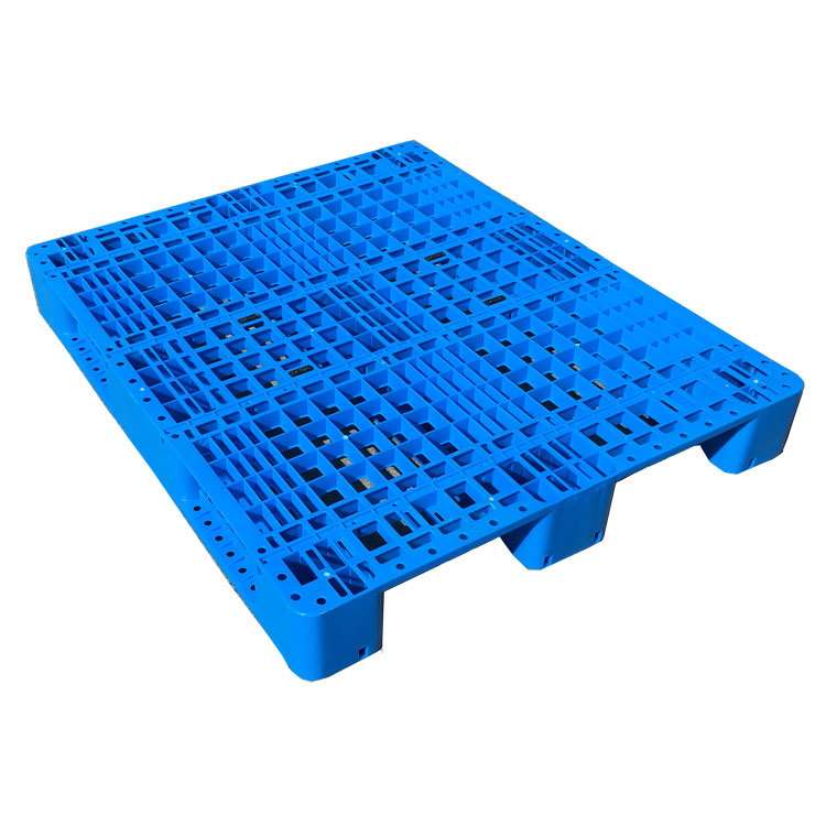 厂家直销HDPE托盘全新料可加8根加钢管 1200*1000*150塑料托盘川