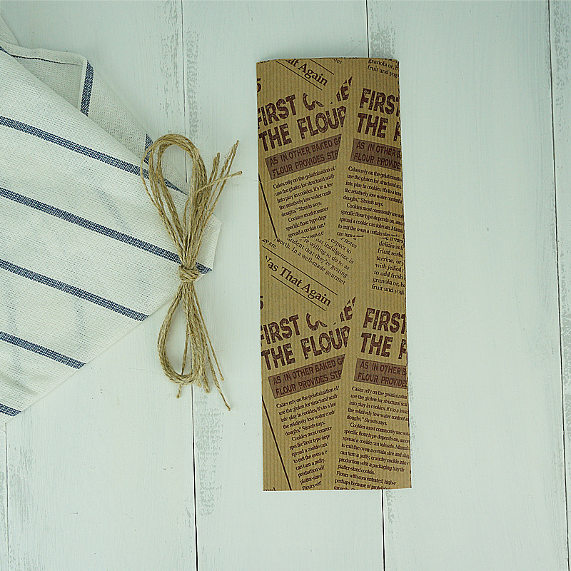 毛巾卷蛋糕包裝紙英文網紅抹茶巧克力可可髒髒包裝油紙繩子