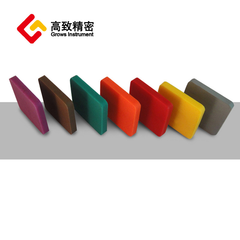 Shore hardness block Rubber standard block Plastic standard hardness sponge Hardness block