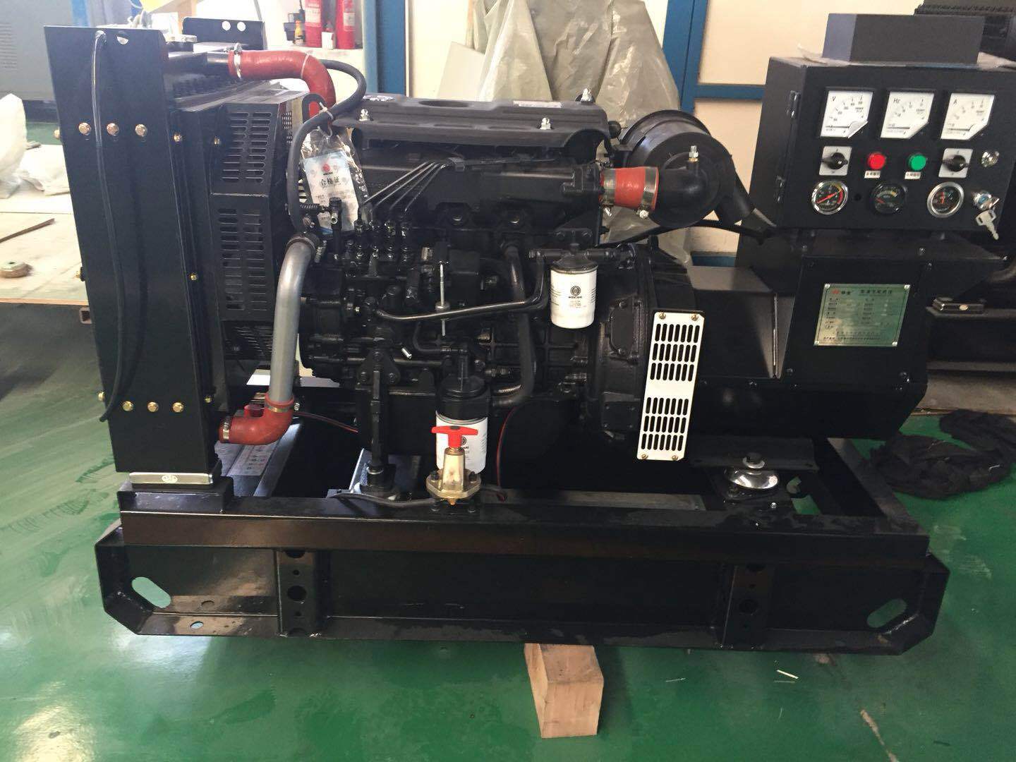 潍坊30kw发电机 WP2.3D33E200配上海电机 小型柴油发电机