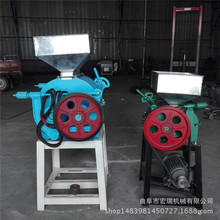 河北花生碎机器 玉米粉碎机 花生粉碎机批发粮食加工设备3是1宏瑞