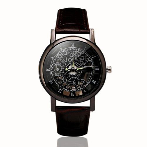 Business casual watch hollow out foreign trade AliExpress Taobao micro business wholesale men's and women's quartz non-mechanical watch