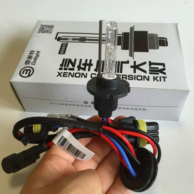 Genuine Sherlet D2H 35W45W with line D2S straight bubble HID Xenon headlight lens bulb Q5 lens