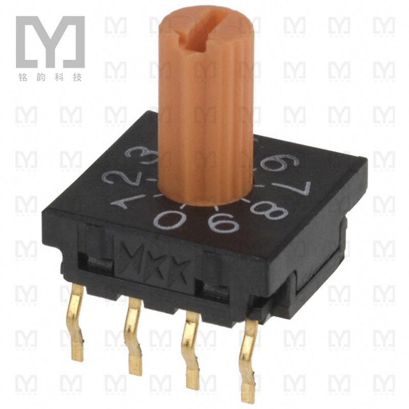 FR01KR10P-S【DIP开关】SWITCH ROTARY DIP BCD 100MA 5V
