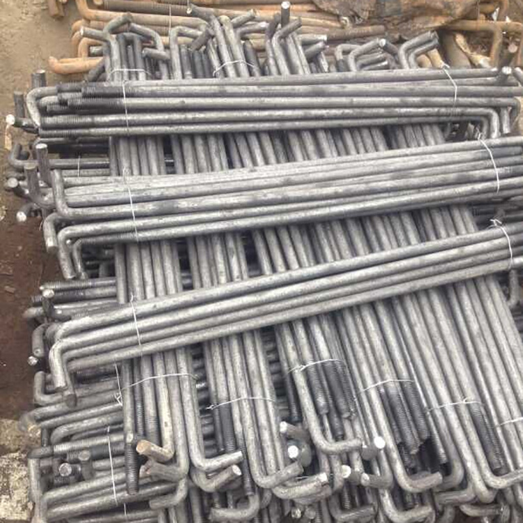 大量出售 国标7字头地脚螺栓 Q235材质地脚螺丝 GB799本色地脚丝